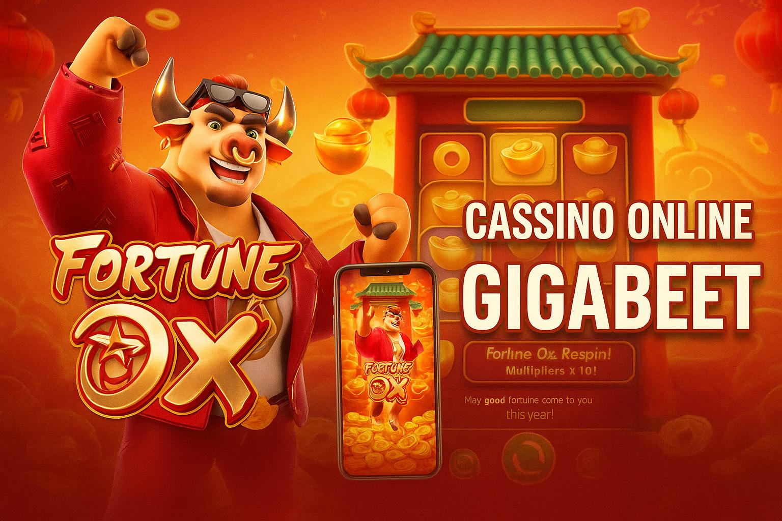 Fortune Ox no GIGABEET - Aposte Agora e Reivindique Seus Ganhos